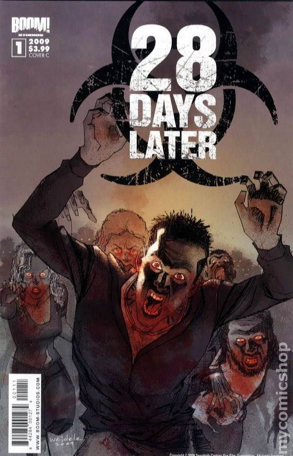 28 Days Later - Boom! Studios (1 - Jul 2009) comic book collectible [Barcode 844284001274] - Main Image 3