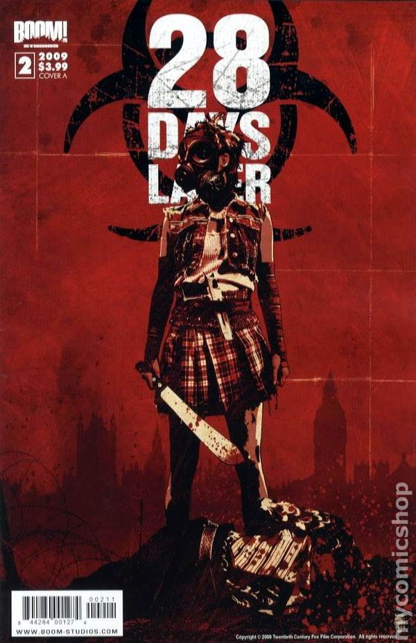 28 Days Later - Boom! Studios (2 - Aug 2009) comic book collectible [Barcode 844284001274] - Main Image 4