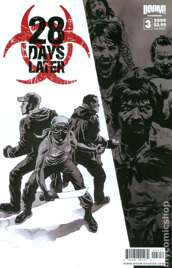 28 Days Later - Boom! Studios (3 - Sep 2009) comic book collectible [Barcode 844284001274] - Main Image 4