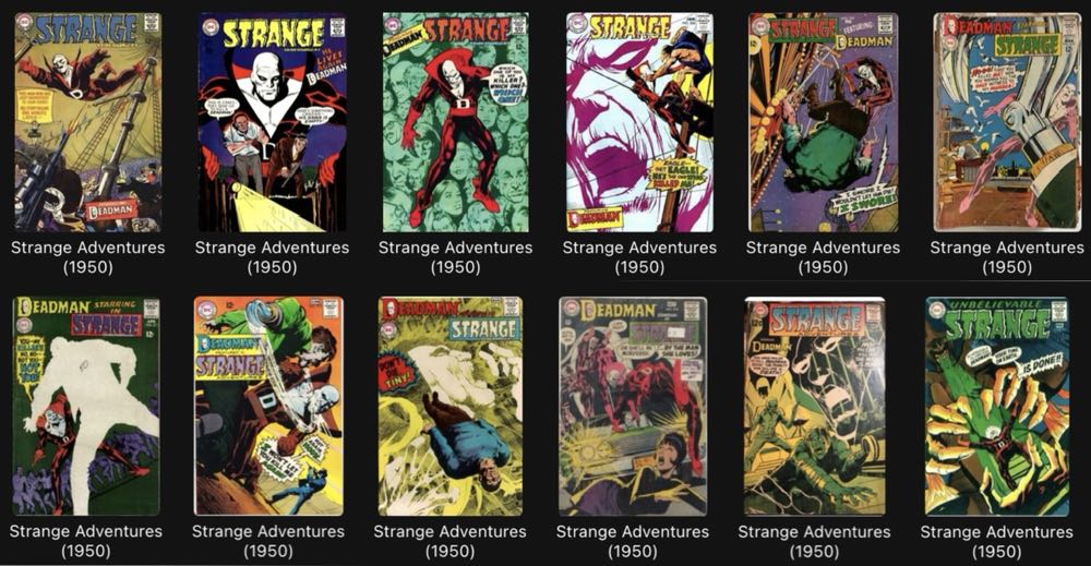 ZZ- Strange Adventures Deadman (1950) - DC Comics (205-216 - Oct 1967) comic book collectible - Main Image 2