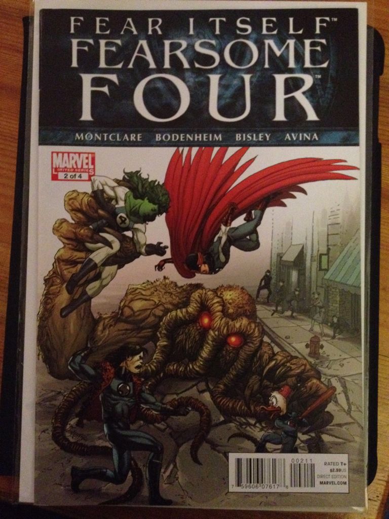 Fear Itself: Fearsome Four  (2 - Sep 2011) comic book collectible [Barcode 759606076178] - Main Image 1