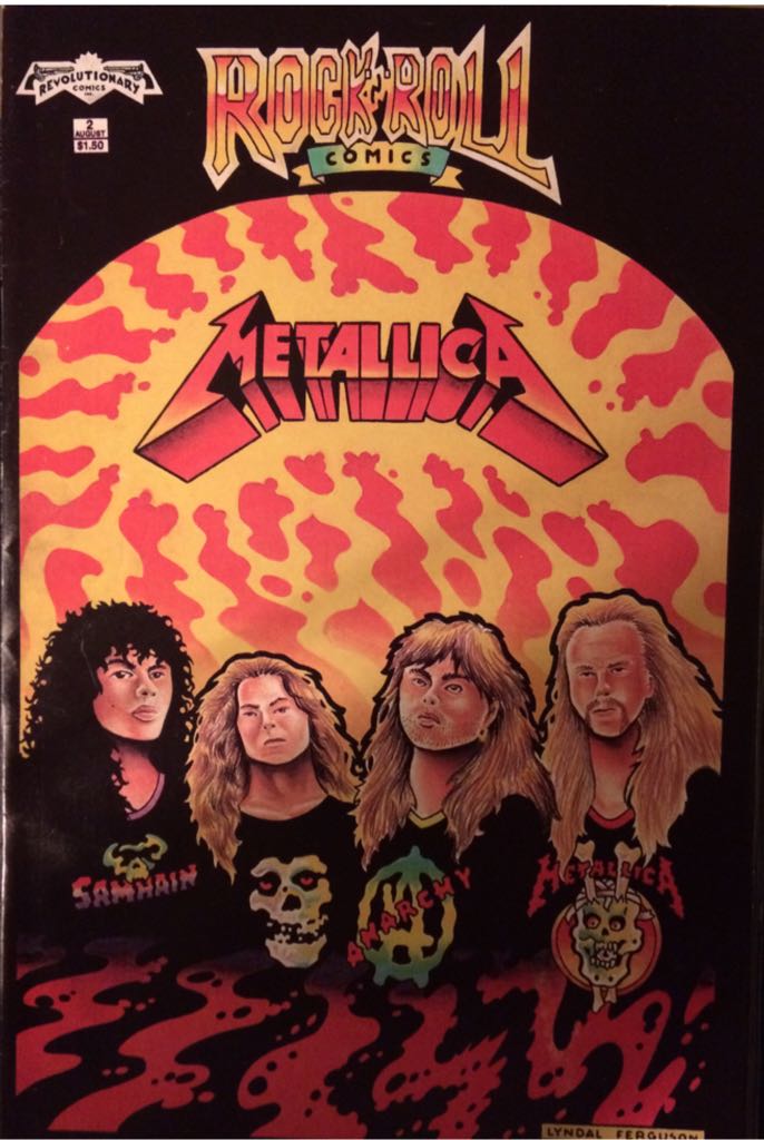 Metallica - Revolutionary Comics (2 - 08/1989) comic book collectible - Main Image 1