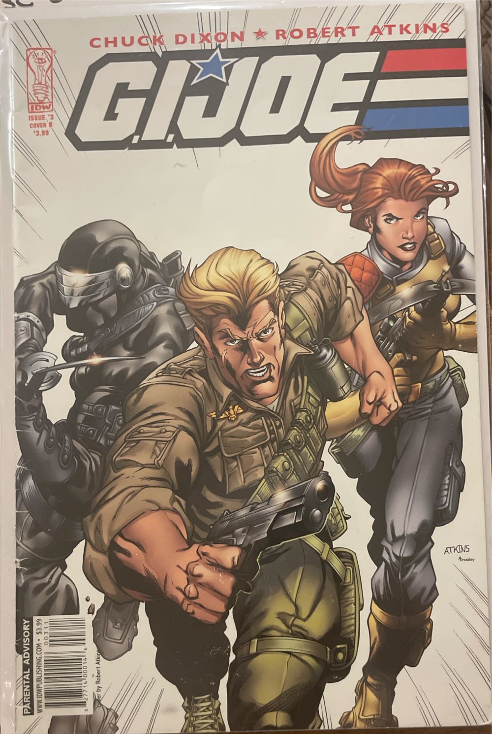 G.I. Joe - IDW (3) comic book collectible [Barcode 82771400014600311] - Main Image 2