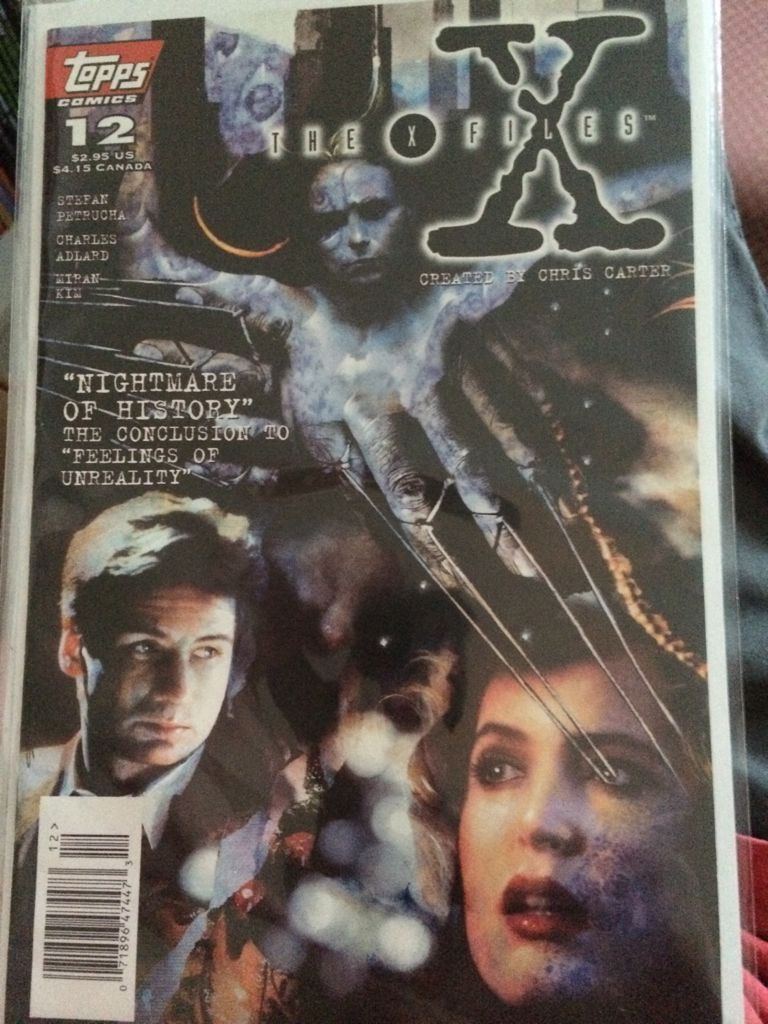 The X-files - Topps Comics (12 - Jan 1996) comic book collectible [Barcode 041116001864] - Main Image 1