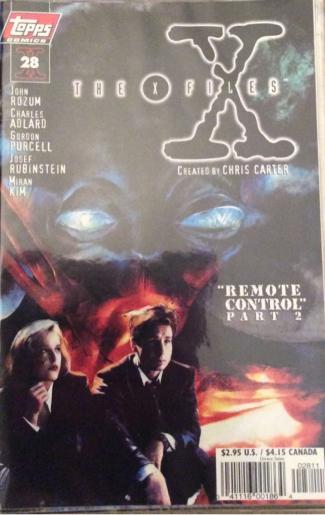 The X-files - Tops Comics (28) comic book collectible - Main Image 1