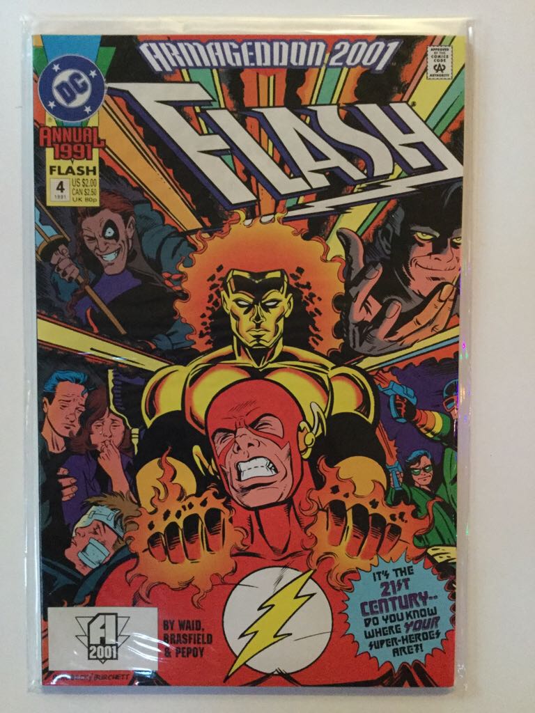 Flash (Vol. 2) Annual - DC Comics (4 - Oct 1991) comic book collectible - Main Image 1