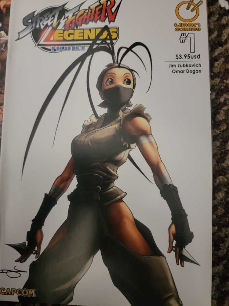Street Fighter Legends : Sakura/Ibuki  (1) comic book collectible [Barcode 855348001789] - Main Image 2