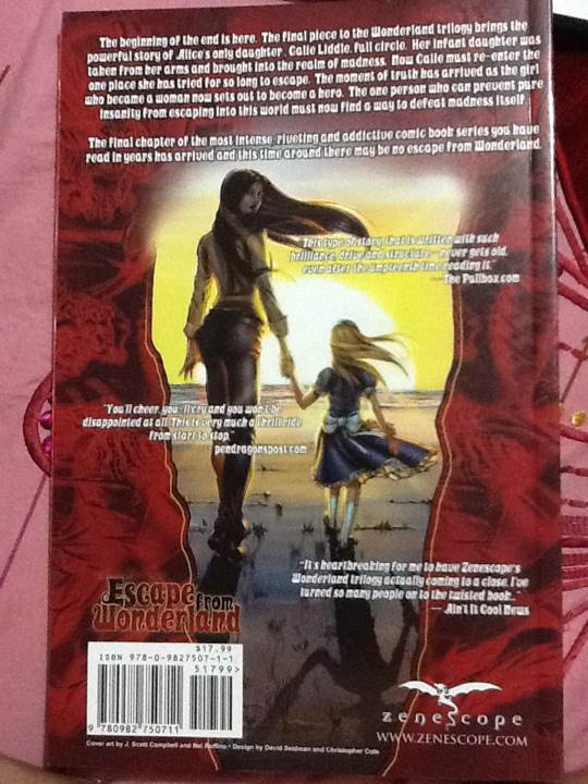 Grimm Fairy Tales: Escape From Wonderland - Zenescope (1) comic book collectible [Barcode 718122361397] - Main Image 2