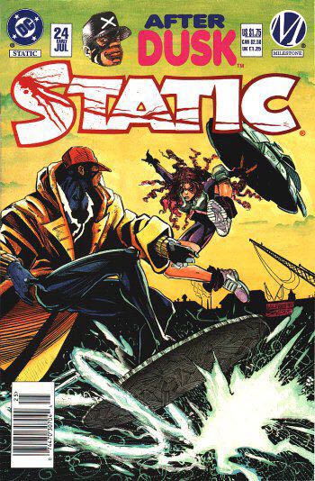 Static  (24 - Jul 1995) comic book collectible [Barcode 761941200590] - Main Image 1