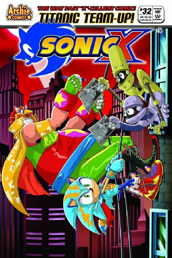 Sonic X  (32) comic book collectible - Main Image 1