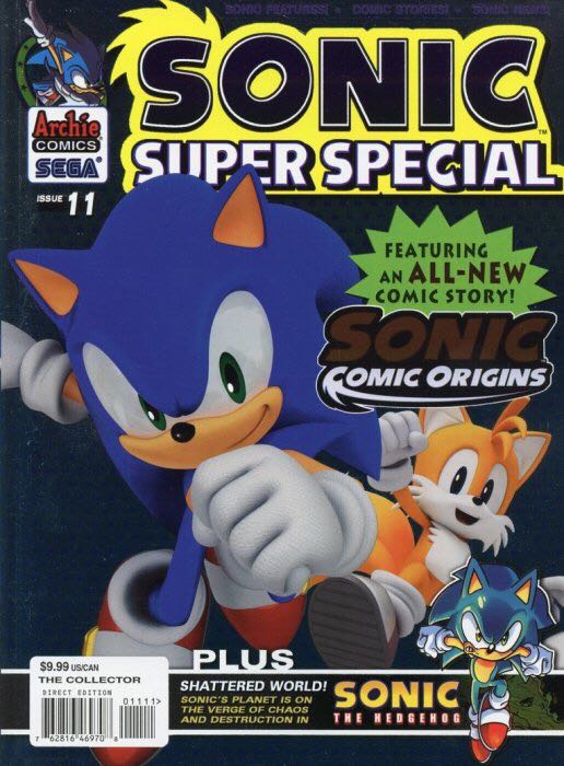 Sonic Super Special Magazine  (11) comic book collectible [Barcode 009128470214] - Main Image 1