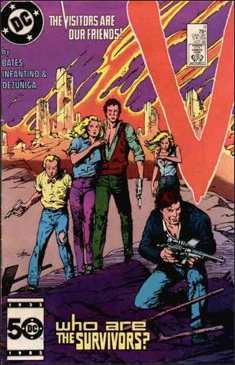 V - DC Comics (9 - 10/1985) comic book collectible [Barcode 070989312227] - Main Image 1