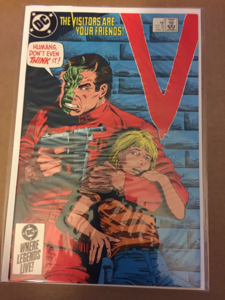 V - DC (2 - 03/1985) comic book collectible - Main Image 1
