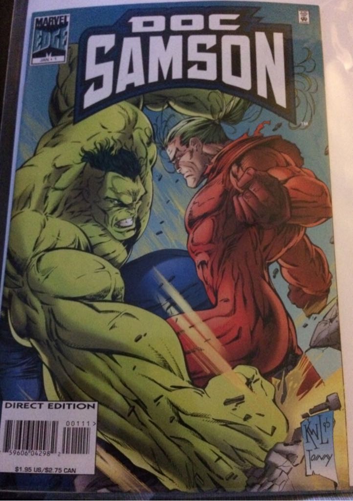 Doc Samson - Marvel (4 - Apr 1996) comic book collectible [Barcode 759606042982] - Main Image 1