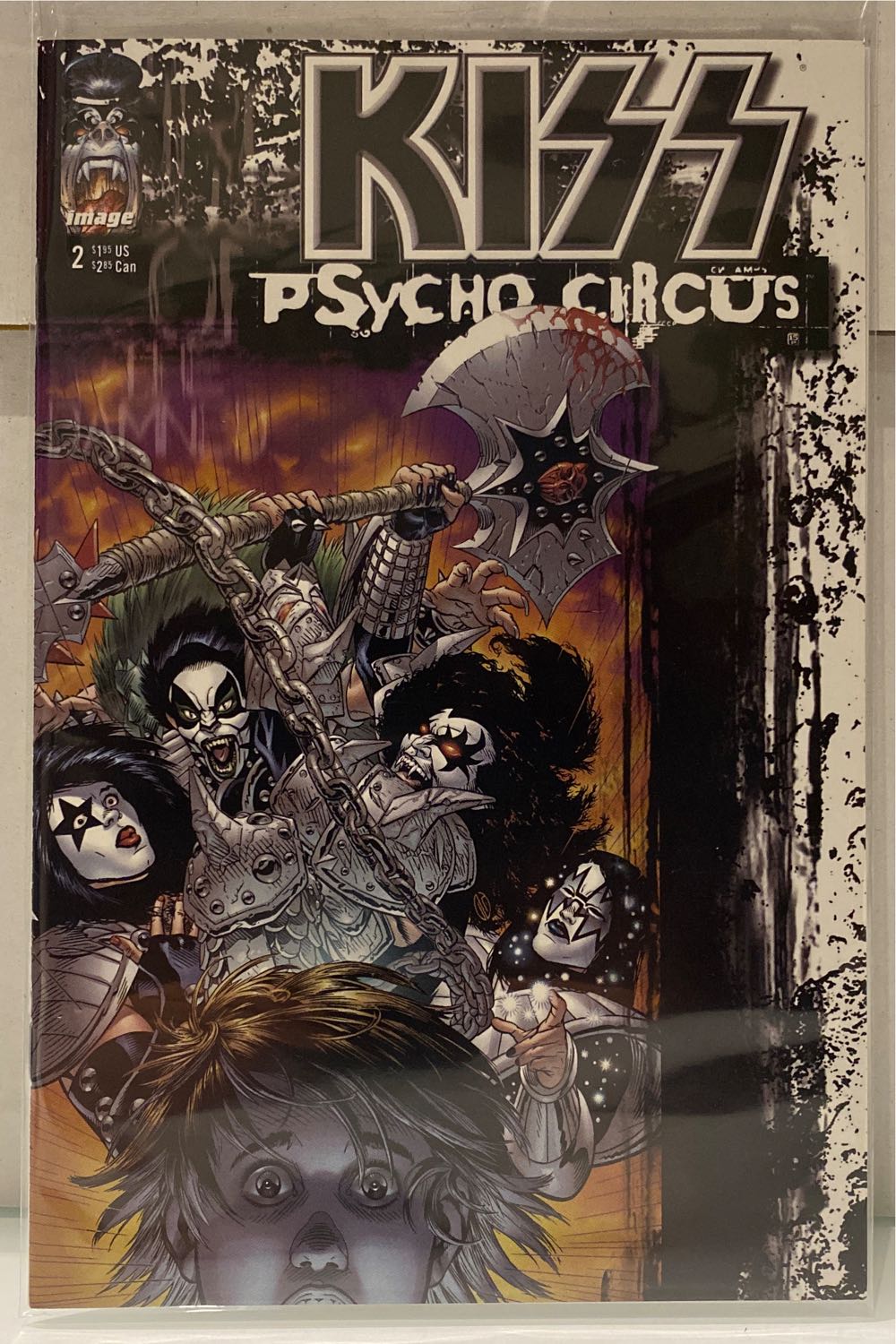 KISS Psycho Circus - Image (2 - Sep 1997) comic book collectible [Barcode 9788573057607] - Main Image 2