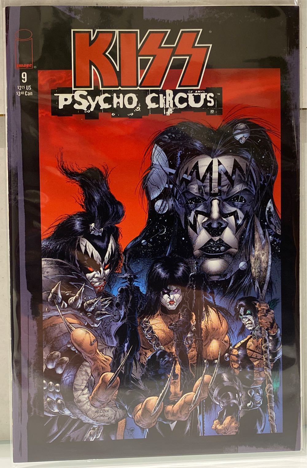 KISS: Psycho Circus (vol.1) - Image Comics (9 - May 1998) comic book collectible - Main Image 2