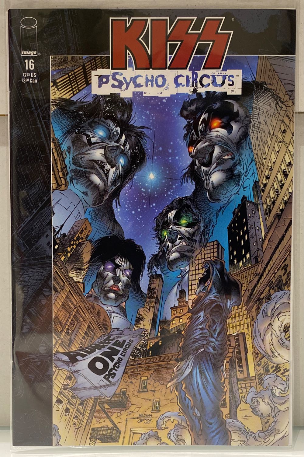 KISS: Psycho Circus (vol.1) - Image Comics (16 - Feb. 1999) comic book collectible - Main Image 2