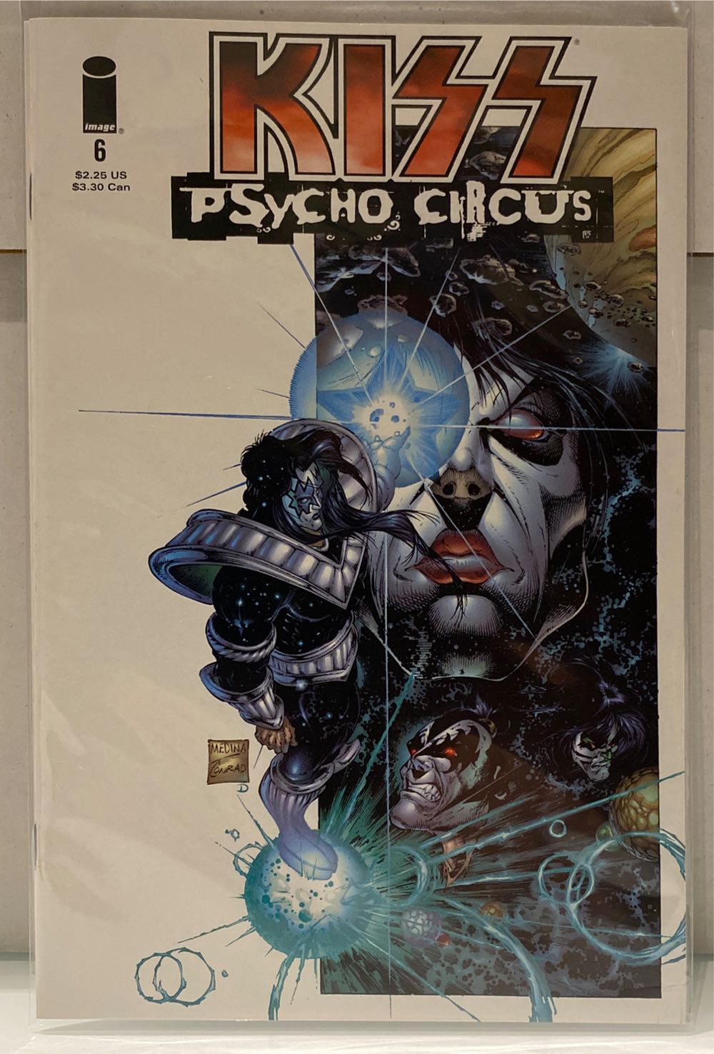 KISS: Psycho Circus (vol.1) - Image Comics (6 - Jan. 1998) comic book collectible - Main Image 2