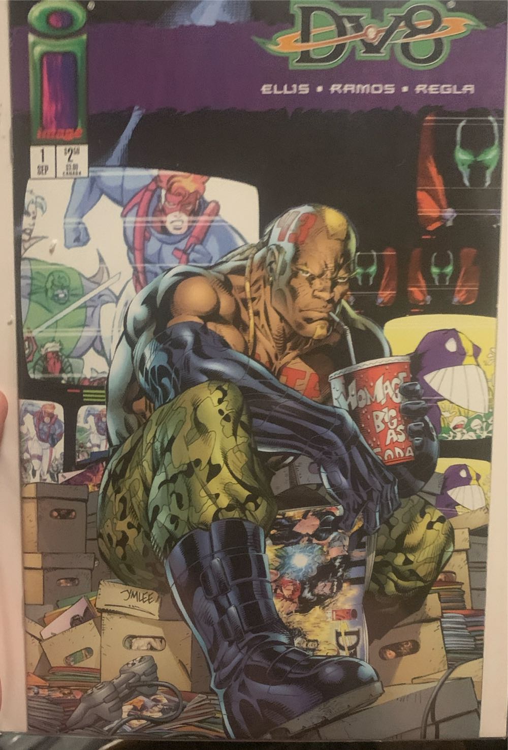Dv8 - Image Comics (1 - 09/1996) comic book collectible [Barcode 709853046110] - Main Image 2