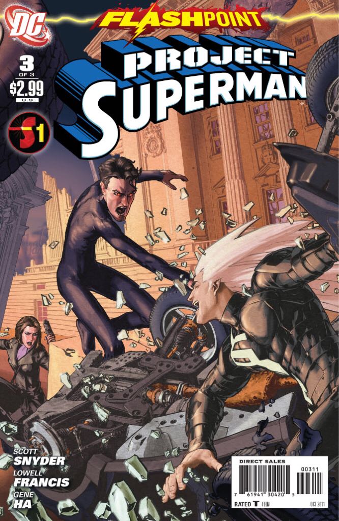Flashpoint: Project Superman - DC Comics (3 - Oct 2011) comic book collectible [Barcode 76194130420500311] - Main Image 1