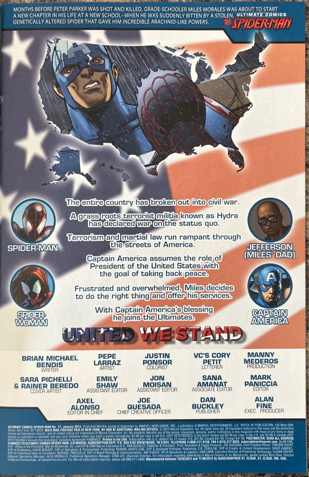 Ultimate Spider-Man - Marvel Ultimate (17 - Jan 2013) comic book collectible [Barcode 75960607612301711] - Main Image 3