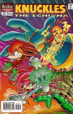 Knuckles The Echidna - Archie Adventure Series (7 - Dec 1997) comic book collectible [Barcode 762816469715] - Main Image 1