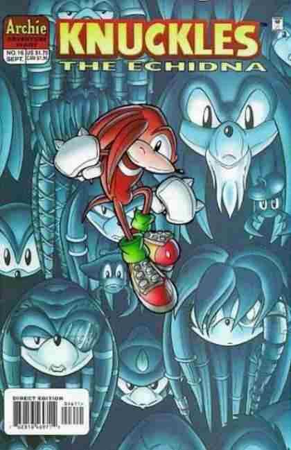 Knuckles The Echidna - Archie Adventure Series (16 - Sep 1998) comic book collectible - Main Image 1