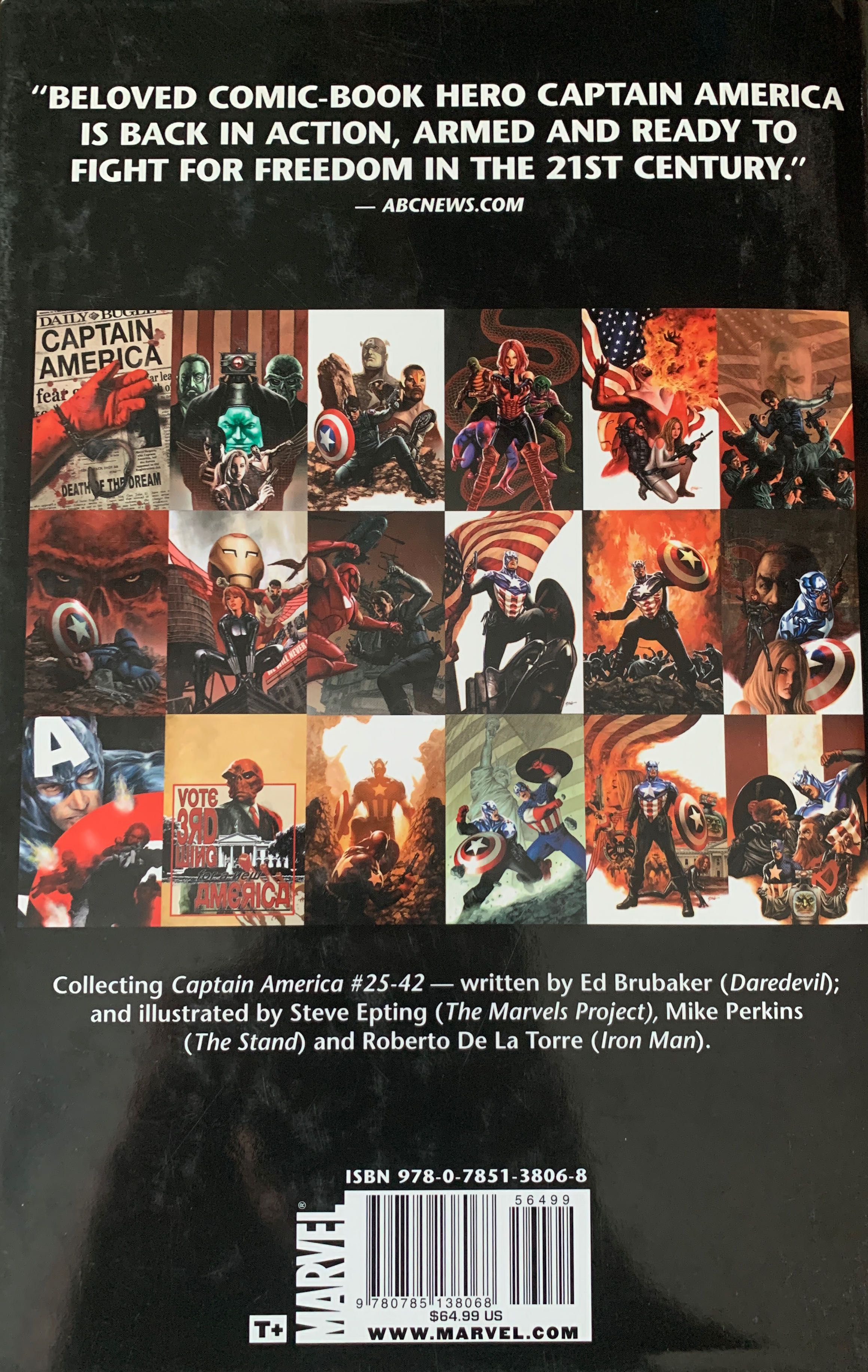 Captain America Omnibus: The Death Of Captain America - Marvel Comics (2) comic book collectible [Barcode 9780785138068] - Main Image 2
