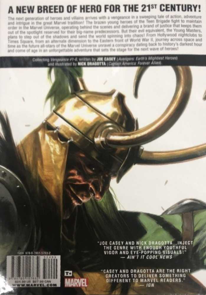 Vengeance (2012) - Marvel (HC - Feb 2012) comic book collectible [Barcode 759606076291] - Main Image 2