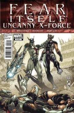 Fear Itself Uncanny X-Force - Marvel Comics (2 - Oct 2011) comic book collectible [Barcode 759606076390] - Main Image 1