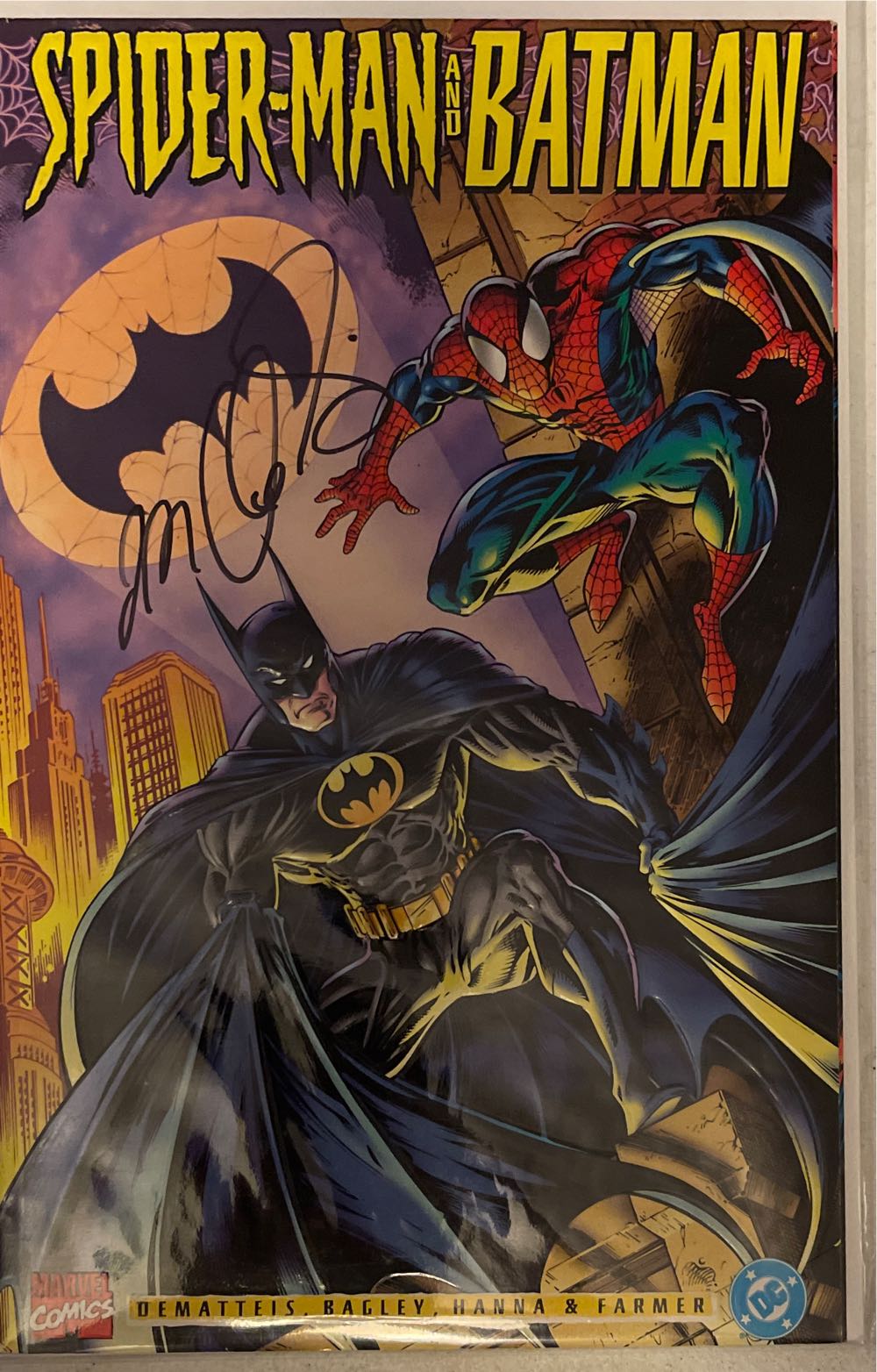 Spider-Man And Batman - Marvel/DC (1 - Sep 1995) comic book collectible [Barcode 719606033250] - Main Image 3