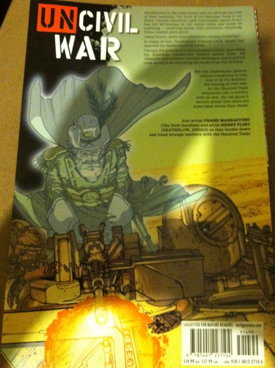 Haunted Tank - Vertigo (0) comic book collectible [Barcode 9781401227104] - Main Image 2