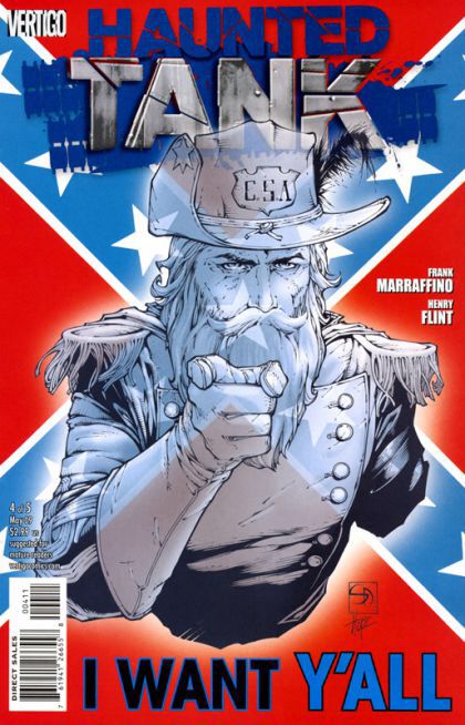 Haunted Tank - Vertigo (4 - May 2009) comic book collectible [Barcode 9781401227104] - Main Image 1