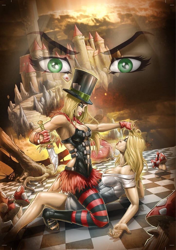 Wonderland - Zenescope Entertainment (31 - Jan 2015) comic book collectible [Barcode 736211433190] - Main Image 2
