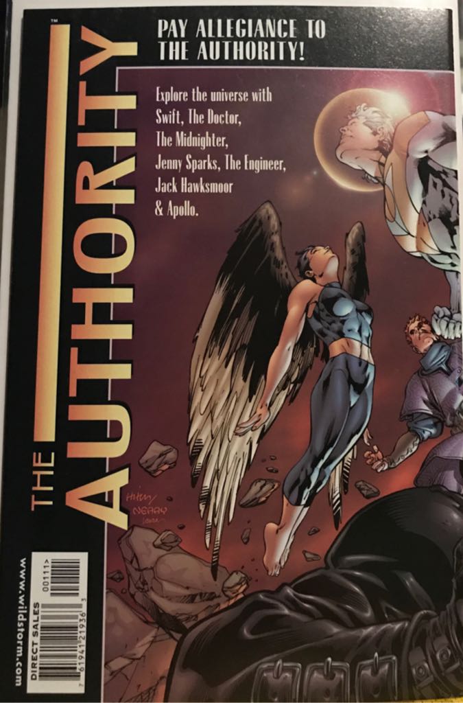 The Authority - DC / Wildstorm (1) comic book collectible [Barcode 761941219363] - Main Image 2