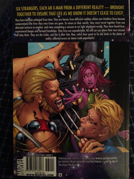 Exiles Ultimate Collection  - Marvel (4) comic book collectible [Barcode 9780785138907] - Main Image 2