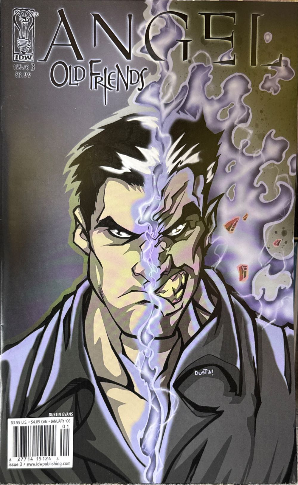 Angel: Old Friends - IDW Publishing (3 - Jan 2006) comic book collectible [Barcode 82771415124401] - Main Image 3