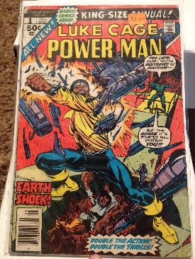 Luke Cage Power Man Annual - Marvel Comics Group (1 - Jan 1976) comic book collectible [Barcode 071486024330] - Main Image 1