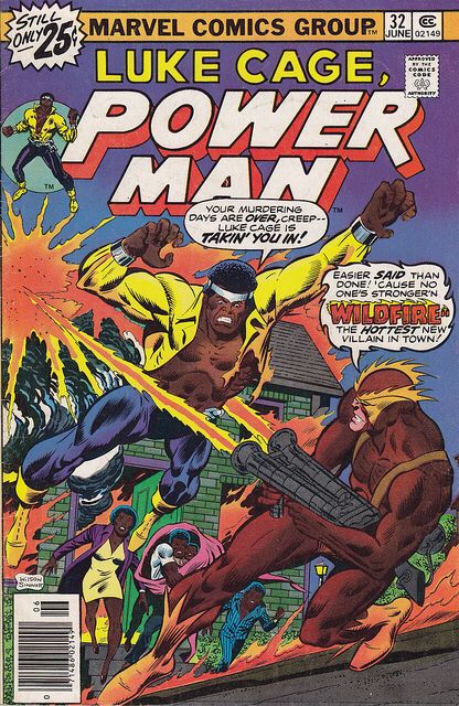Luke Cage Power Man - Marvel Comics Group (32 - Jun 1976) comic book collectible [Barcode 071486021490] - Main Image 1