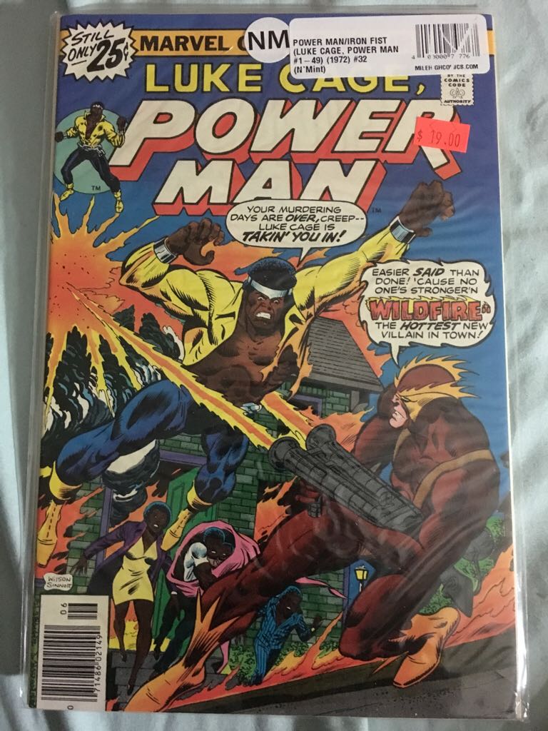 Luke Cage Power Man - Marvel Comics Group (32 - Jun 1976) comic book collectible [Barcode 071486021490] - Main Image 2