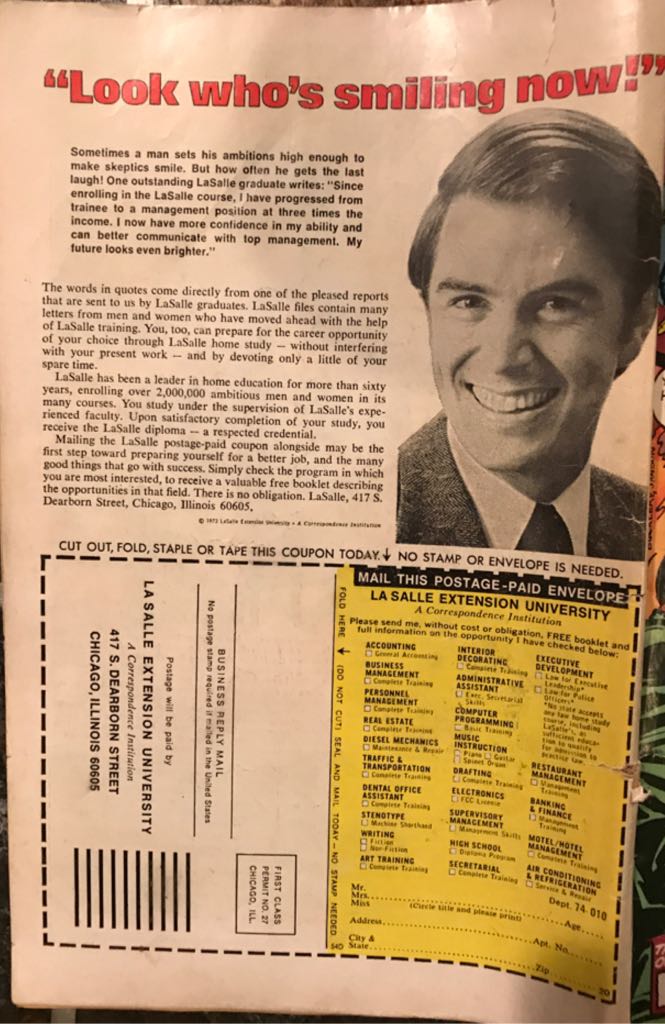 Luke Cage Power Man - Marvel Comics Group (30 - Apr 1976) comic book collectible [Barcode 071486021490] - Main Image 2