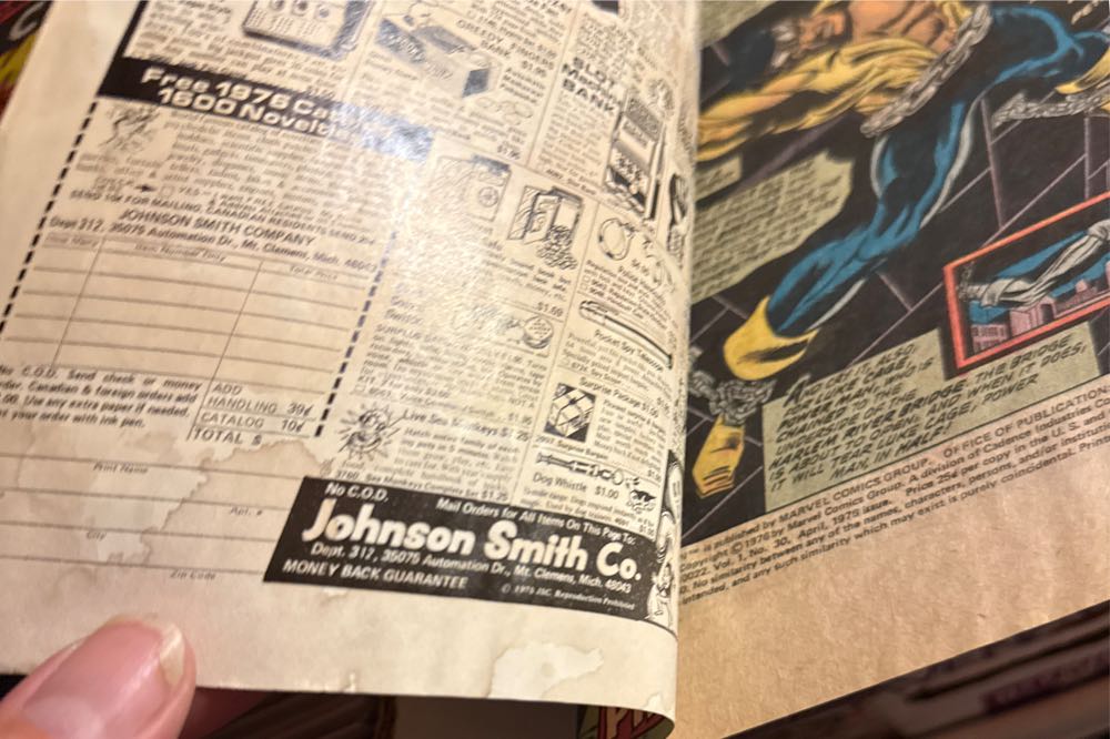 Luke Cage Power Man - Marvel Comics Group (30 - Apr 1976) comic book collectible [Barcode 071486021490] - Main Image 3