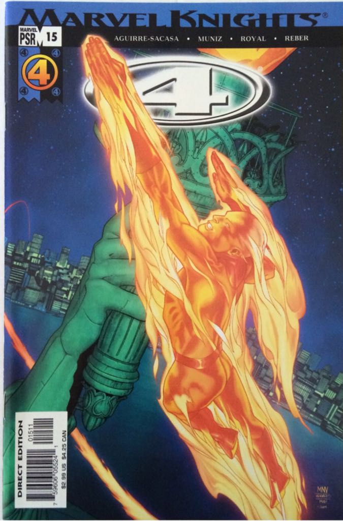 Fantastic : 4: Marvel Knights - Marvel Comics (15 - Apr 2005) comic book collectible [Barcode 75960605524101511] - Main Image 1