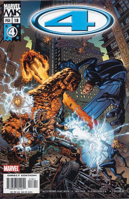 Fantastic Four, Marvel Knights - Marvel Comics (18 - Jul 2005) comic book collectible [Barcode 75960605524101811] - Main Image 1