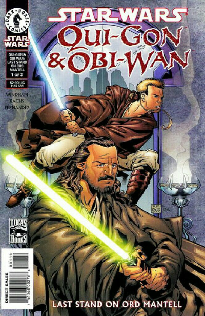 Star Wars: Qui-Gon and Obi-Wan - Last Stand On Ord Mantell - Dark Horse (1 - 12/2000) comic book collectible [Barcode 761568002768] - Main Image 1