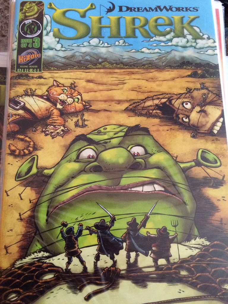 Shrek  (3) comic book collectible [Barcode 9781934944868] - Main Image 1