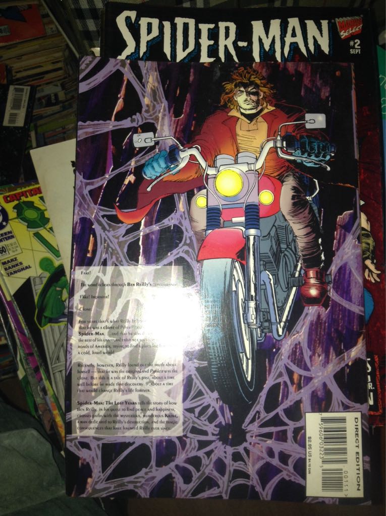 Spider-Man: The Lost Years - Marvel (1 - 08/1995) comic book collectible - Main Image 2