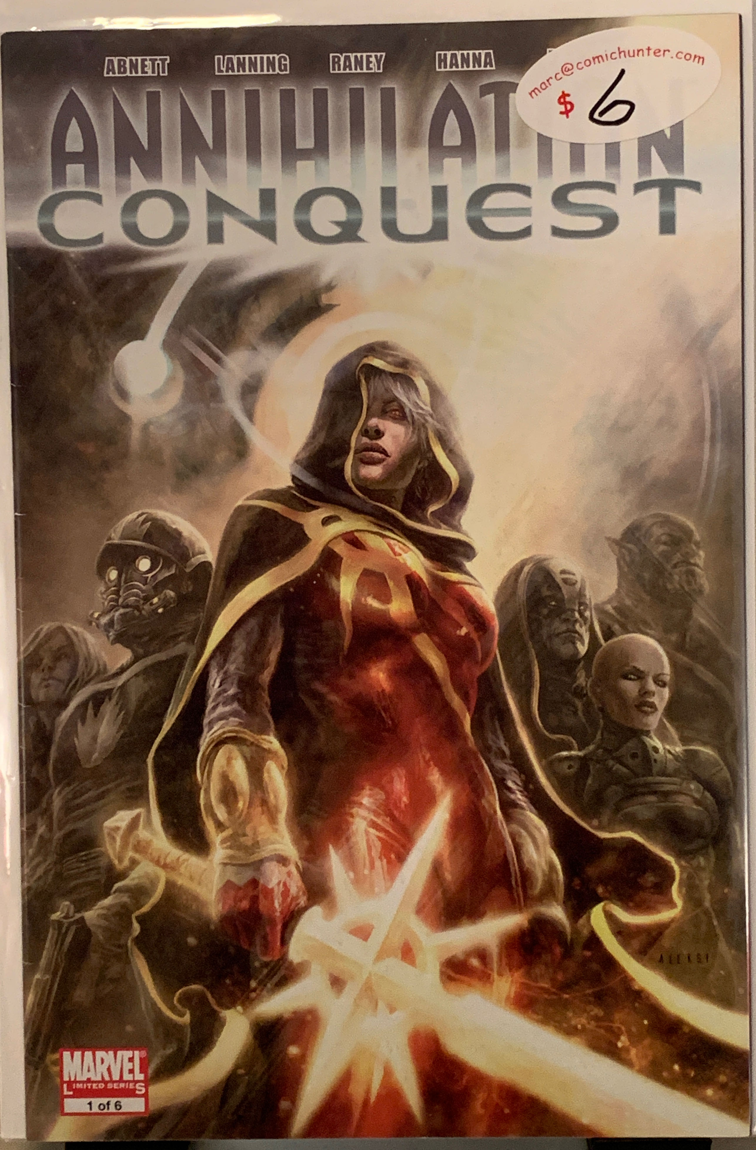 Annihilation Conquest - Marvel Comics (1 - 01/2008) comic book collectible [Barcode 75960606139600111] - Main Image 2