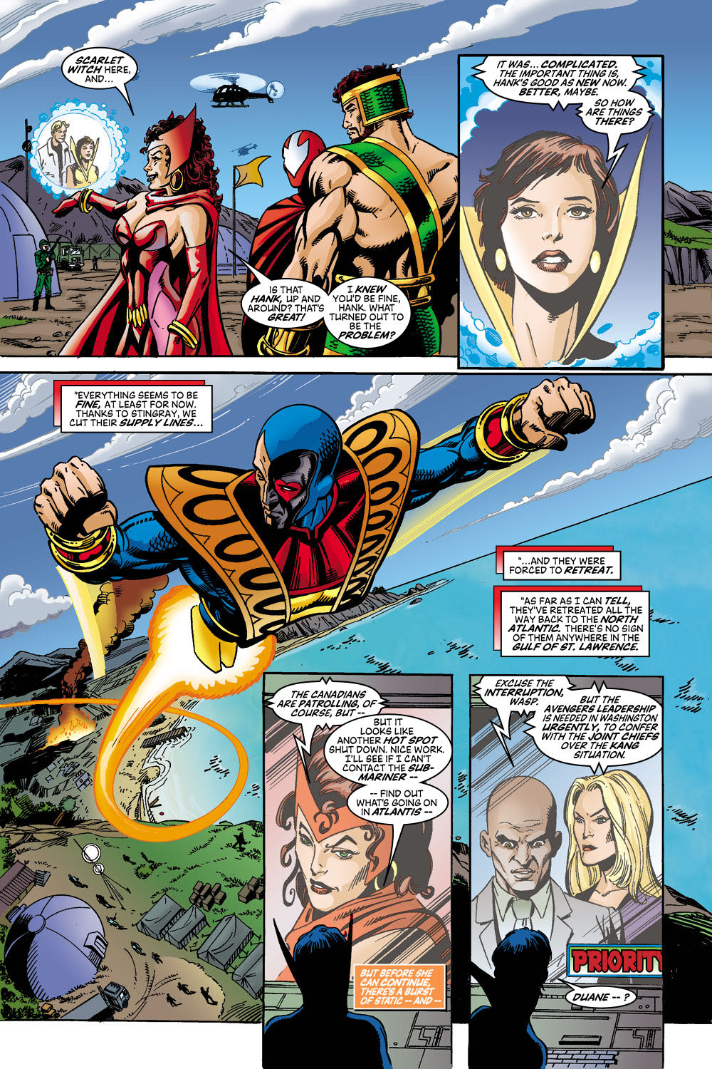 Avengers, The Vol. 3 - Marvel Comics (44 - Sep 2001) comic book collectible [Barcode 759606044580] - Main Image 4