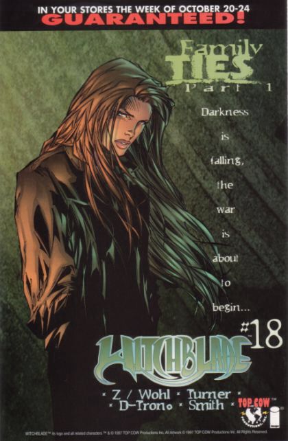 Tales of the Witchblade - Image Comics & Top Cow Productions (3 - Oct 1997) comic book collectible [Barcode 709853102359] - Main Image 2